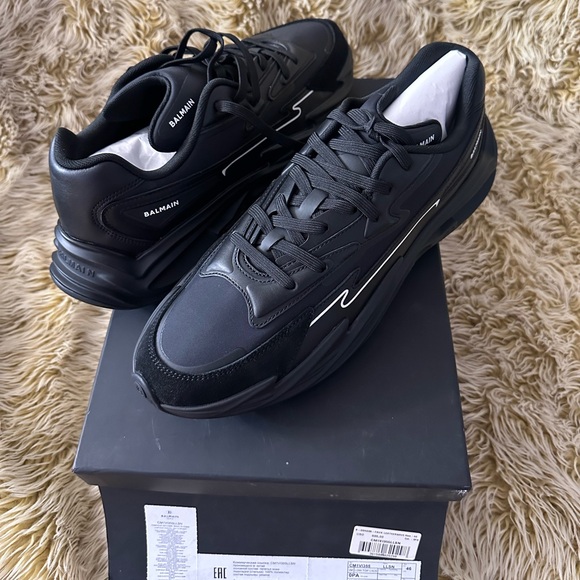 Balmain running row sneakers Size EU 46 for Men - Picture 3 of 11